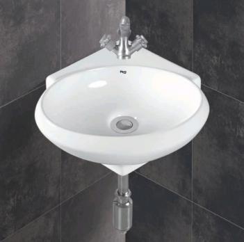 Умивальник SONET CORNER NEW 400х350х150 мм